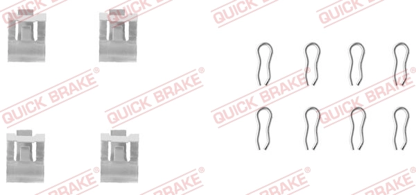 Accessory Kit, disc brake pad